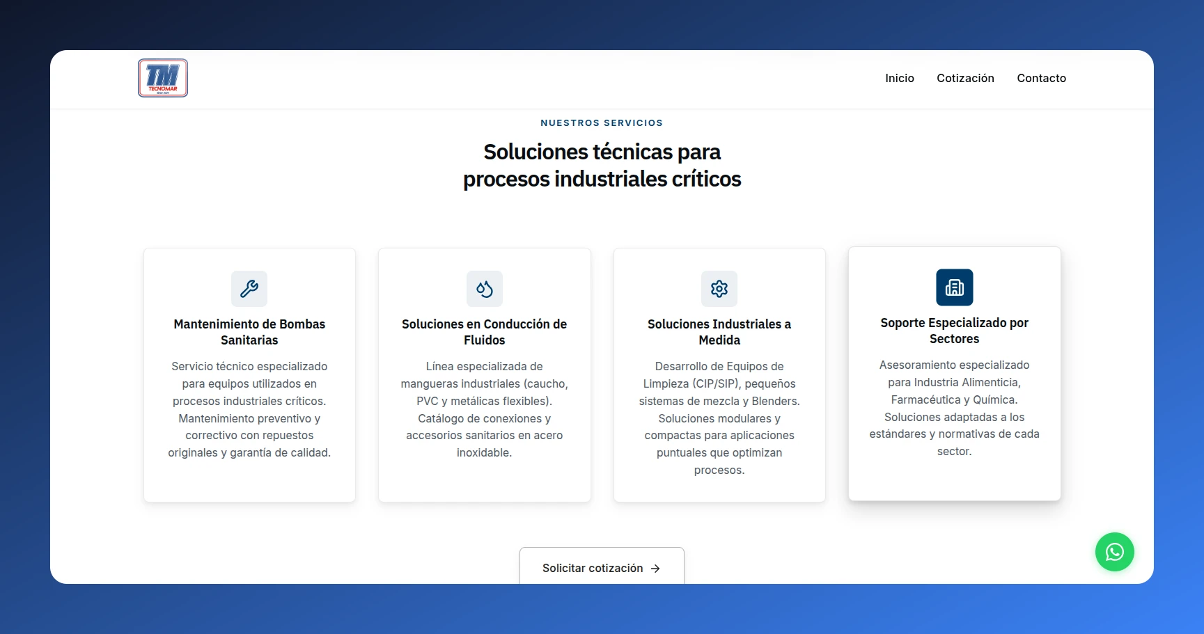 TecnoMar screenshot 2